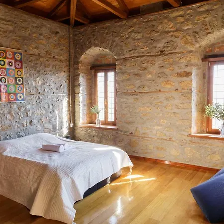 Cottage House In Traditional Greek Village Kanalia Exterior photo