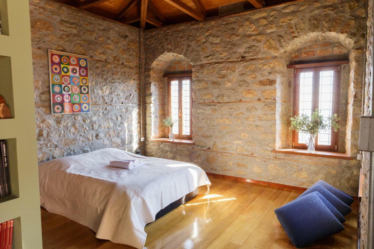 House In Traditional Greek Village Country house *